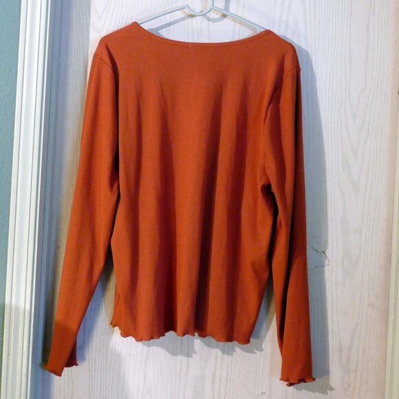 Rebellious One Orange Plus Sized Cardigan New /Tags - Picture 4 of 6